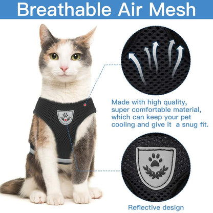 Breathable Cat Harness And Leash