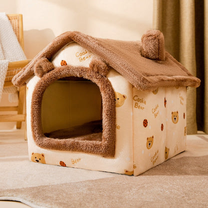 Enclosed Cat House