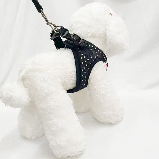 Dog Bow-knot Harness for Small Dogs