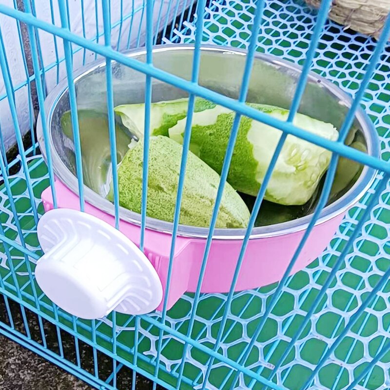Easy Removable Pet Rabbit Feeding Bowl