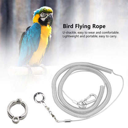 Parrot Bird Flying Training Leash Ultra-light Flexible Rope