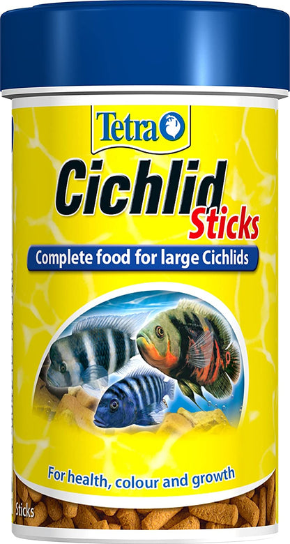 Tetra Cichlid Fish Food Sticks, High-Quality Complete Fish Food