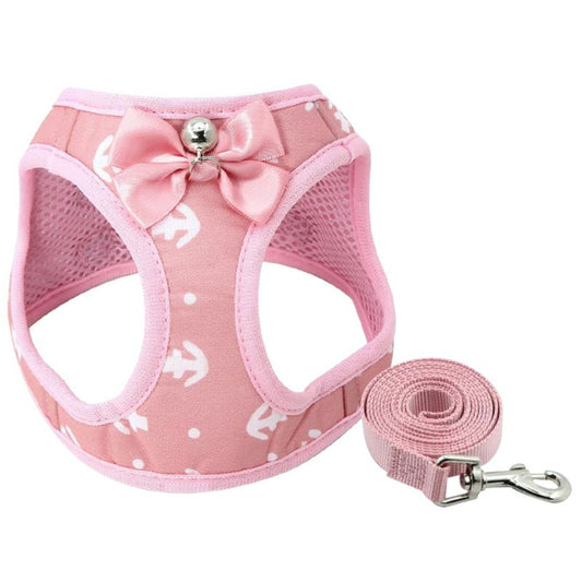 Puppy Cat Harness and Leash Set