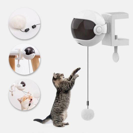 3 Color Electric Automatic Lifting Cat Ball Toy