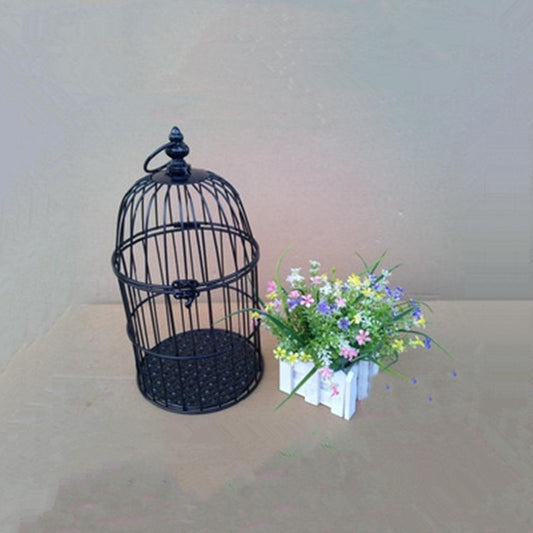 1PCS Wrought iron decorative bird cage