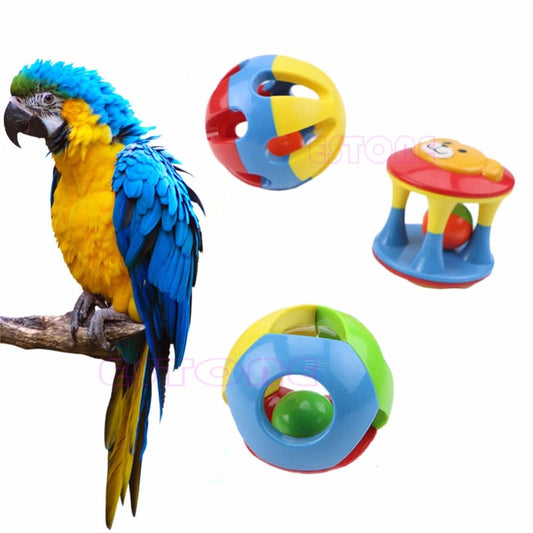 Parrot Chew Pet Bird Bites Swing Cage