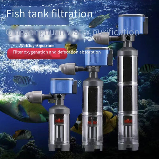15W/25W/35W 6 in 1 fish toilet filter pump