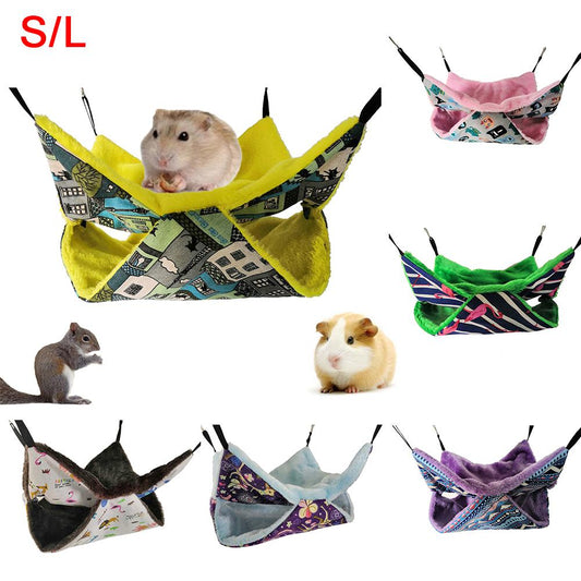 Pets Hammock Cotton Hamster Mouse Hanging Bed
