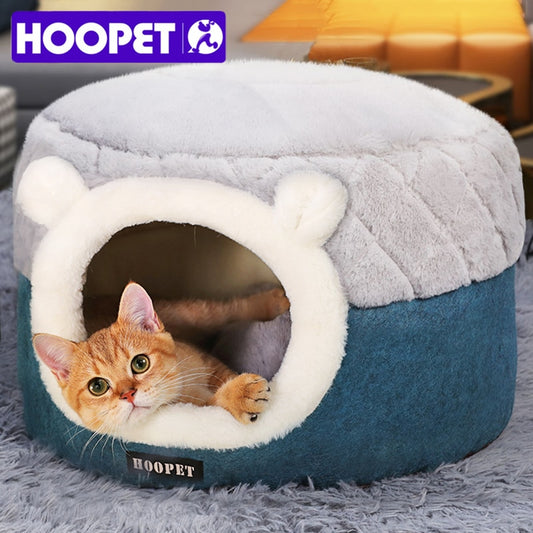 HOOPET Cat Bed House Soft Plush
