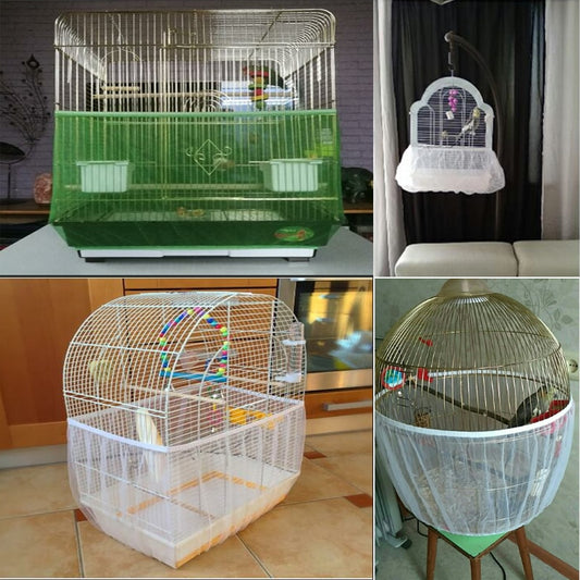 M-L Unique Soft Easy Cleaning Nylon Airy Fabric Mesh Bird Cage