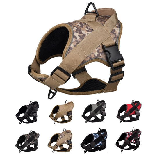 Tactical Dog Vest with Easy Control Handle for Small Large Dogs