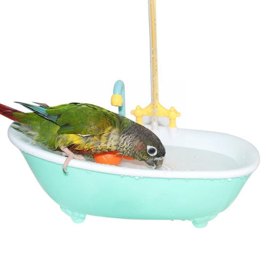 Parrot Automatic Bathtub Bird Bath Tub