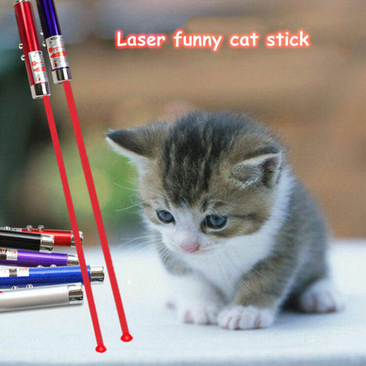 2 In 1 Laser Pointer Laser Funny Cat Stick