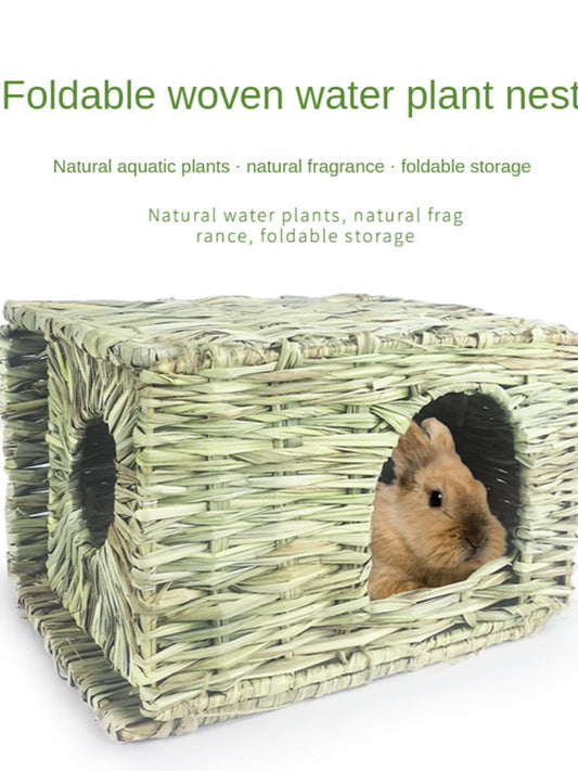 Rabbit Foldable Weaving Water Grass Nest