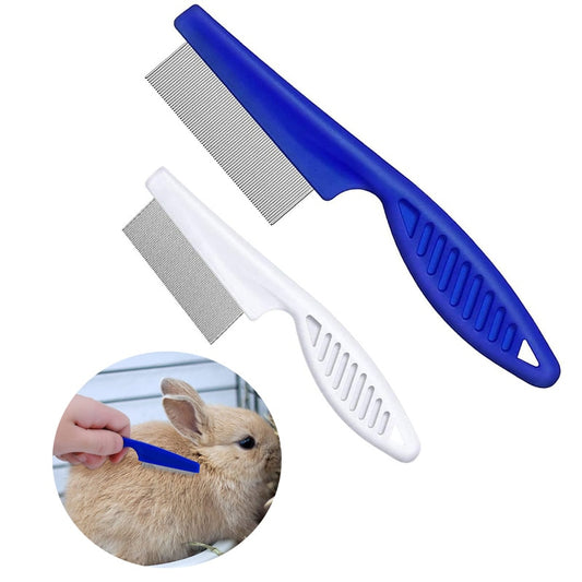 1Pc Rabbit Grooming Brush,Small Animal Flea Comb