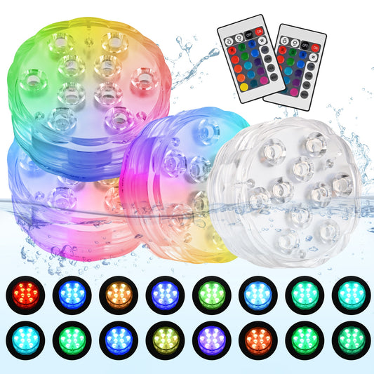 Submersible LED Lights Multicolor