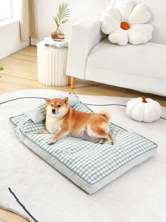 Pet Dog Bed Soft Lounger Pet Bed House
