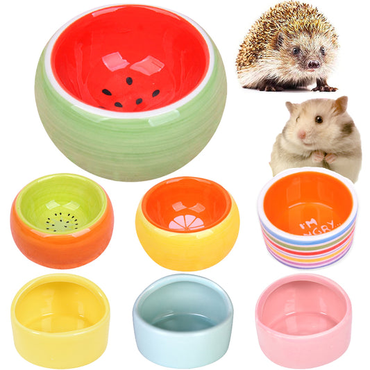 Hamster Bowl Food Dish Ceramic