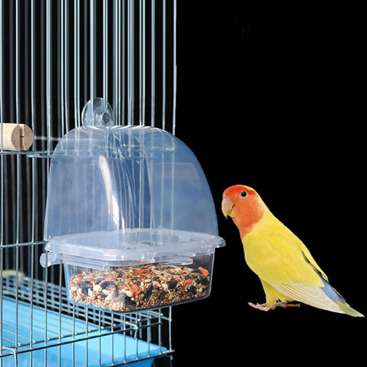 No-Mess Bird Feeder for Cage