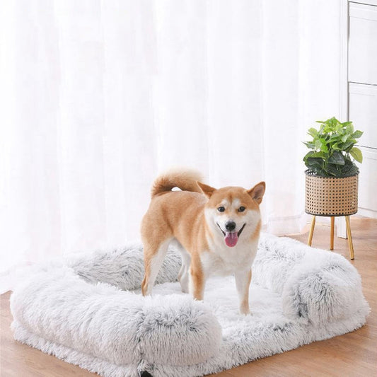Dog Bed Square Dog Beds Long Plush Dog Mat