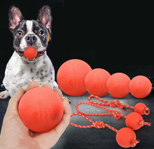 Dog Training Interactive Bite-resistant Rubber Ball