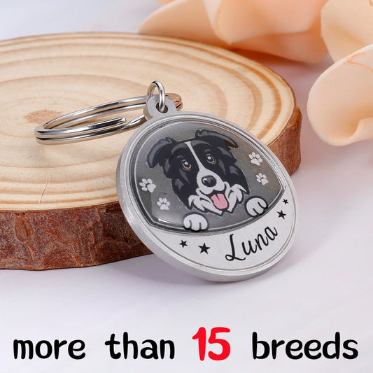 Personalized Pet ID Tags Custom Name