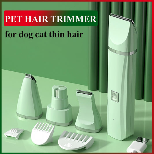 4 In 1 Electric Dog Cat Hair Cutter