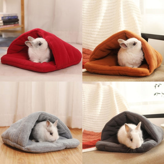 Bed Warm Bunny House Plush Beds