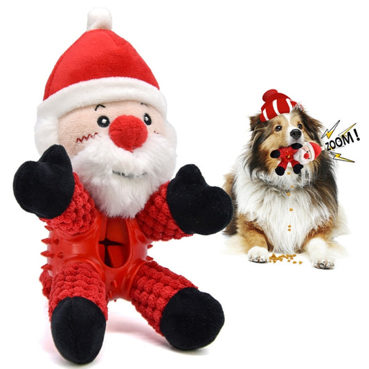 Christmas Interactive Durable Plush Dog Toys