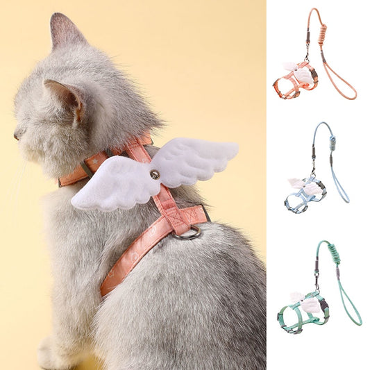 Sweet  Angel Wing Cat Harness
