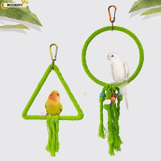 Pet Bird Toys Parrot Swing Rings Toy