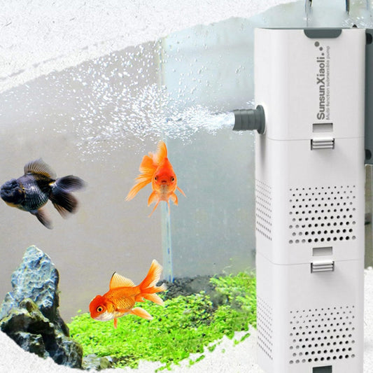 Aquarium Filter Pump 4 In 1 Fish Tank