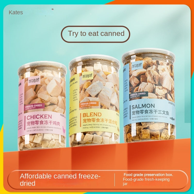 Pet Snacks Small Cans Freeze-dried Chicken
