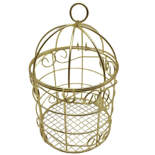 Bird Cage Candy Box Iron Candle Holder