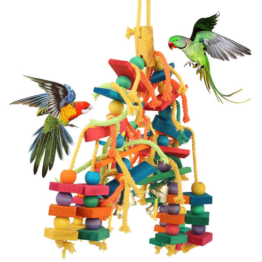 Colorful Parrot Chew Toys