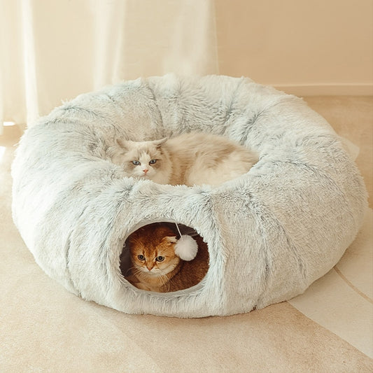 2 In 1 Round Cat Beds House