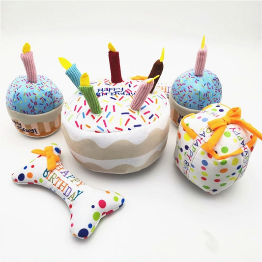 Dog Toy Cute Birthday Cake