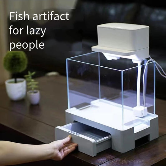 Aquarium desktop small fish tank