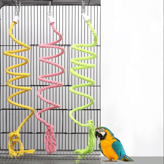 1PC Random Color S/M Bird Cage Accessories Toys