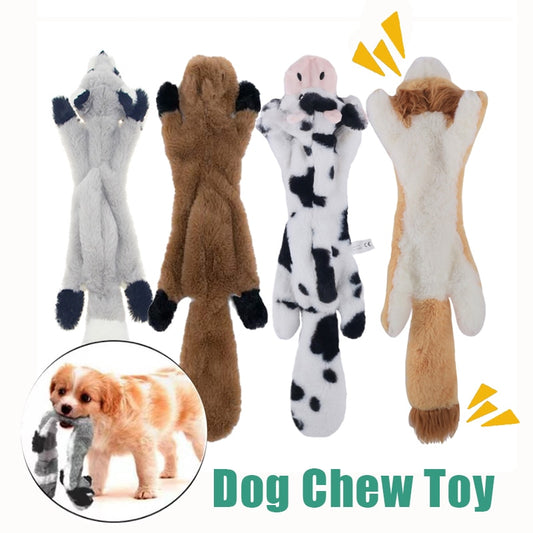 Cute Plush Toys Dog Squeaky Toys