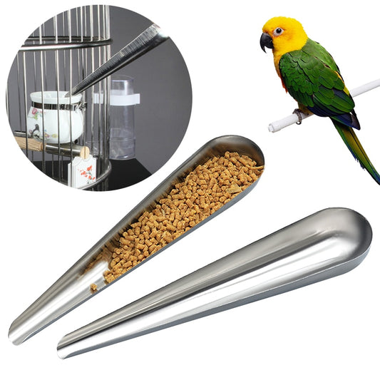 Pet Bird Parrot Stainless Steel Food