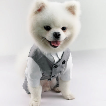 Dog Tuxedo Suit For Small Medium Breed