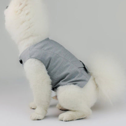 Dog Tuxedo Suit For Small Medium Breed