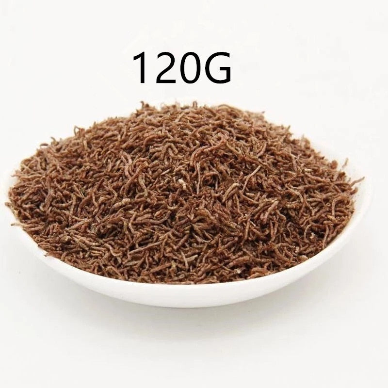 New 500ML Freeze Dried Blood Insect Red Worm