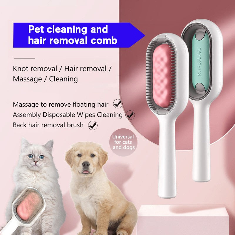 Pet Dog Hair Remover Cat Brush