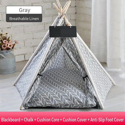 Dog Teepee with Thick Cushion ,Dogs