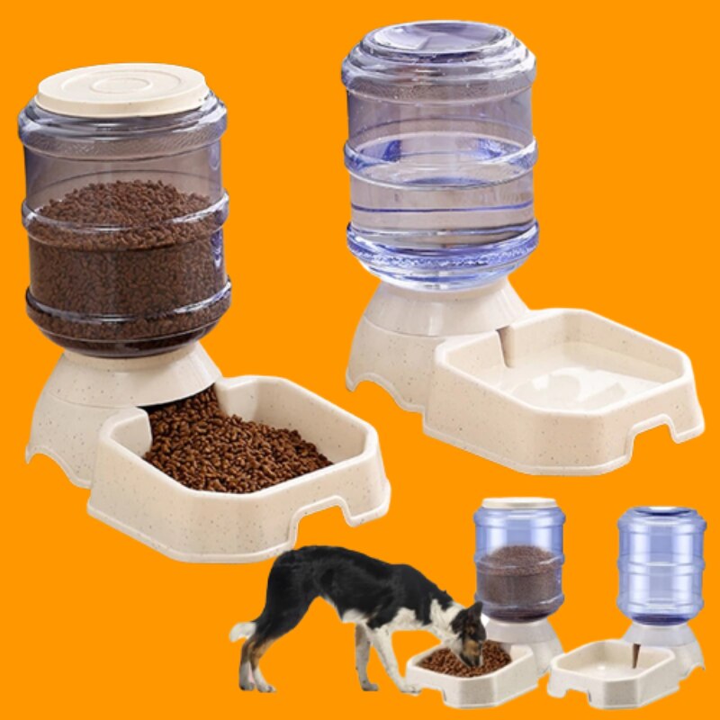 Pet Smart Feeder Waterer Cat Accessories Food Bowl