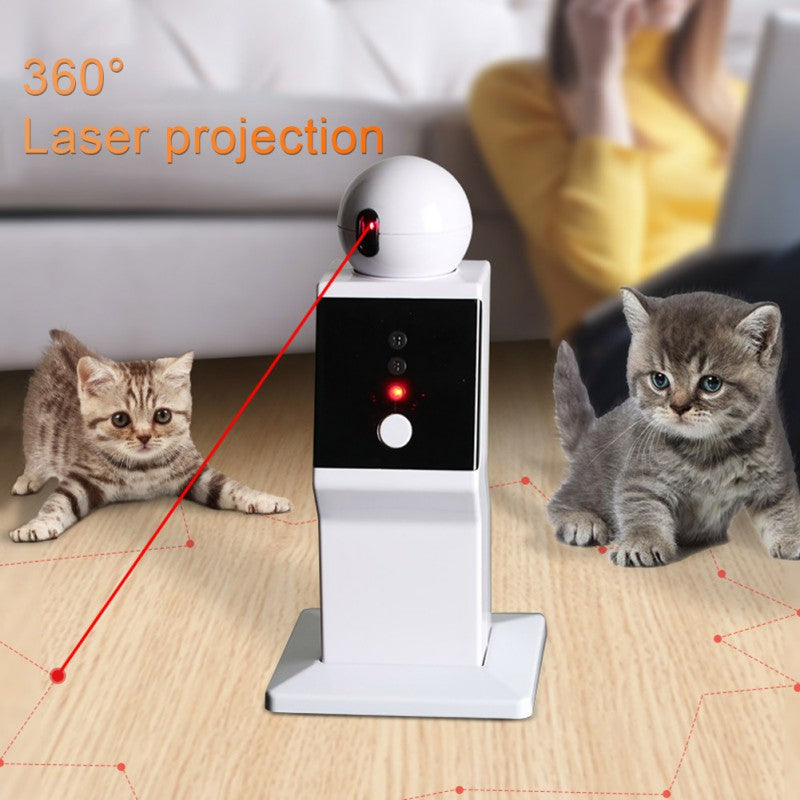 Pet Smart Self-Hey Led Funny Cat Play With Led Robot Toy