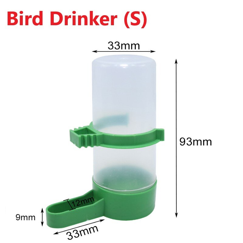 1 Pcs/ Lot Bird Feeder Waterer Drinker