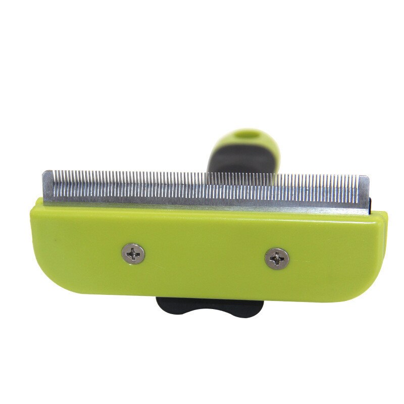 Pet Dog Comb Stainless Steel For Fur Cleaning Hair Remover Brush